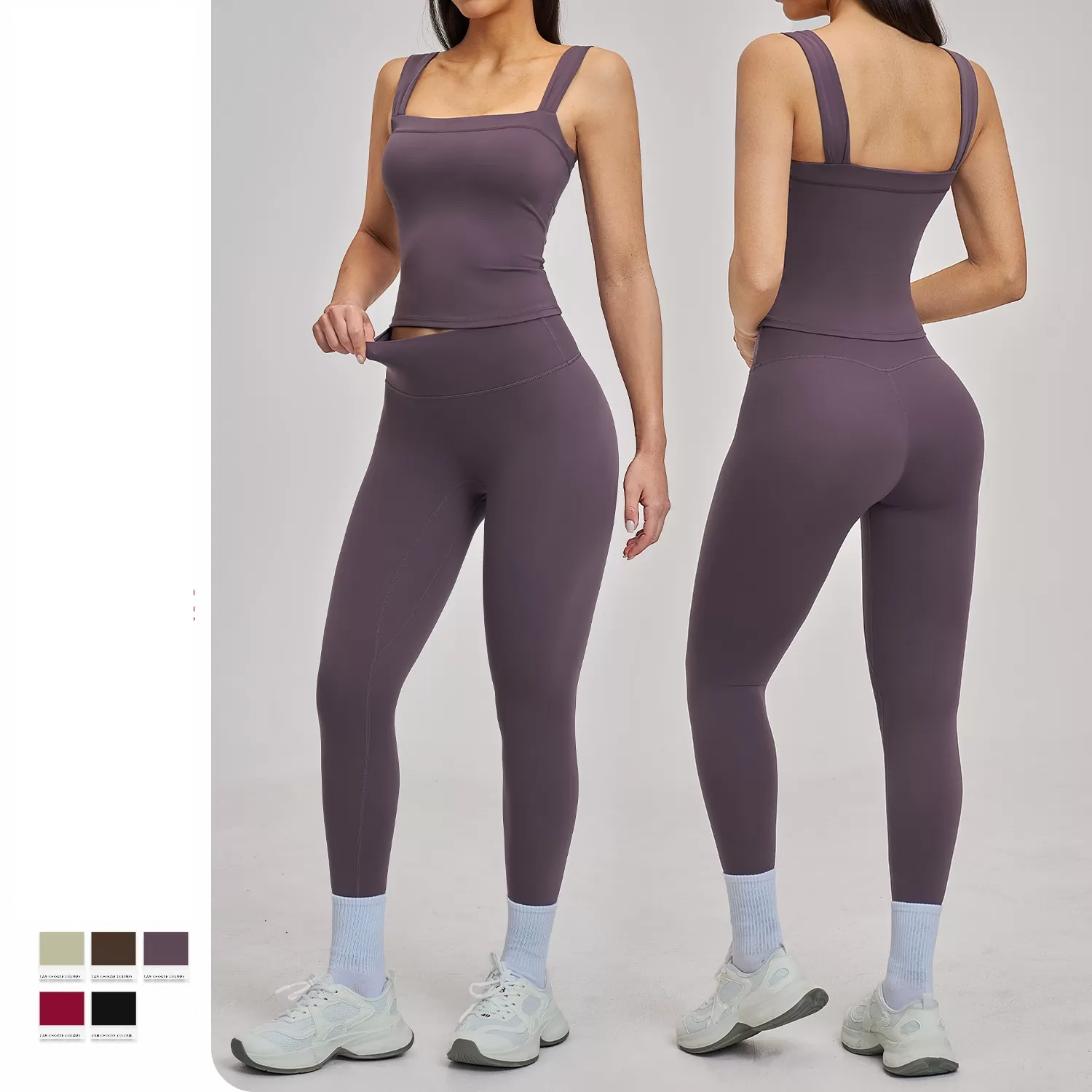 Workout Wear Sets Women Fitness Activewear Gym Clothing Sports Active Wear High Elastic Leggings Yoga Sets FGBTZ4520