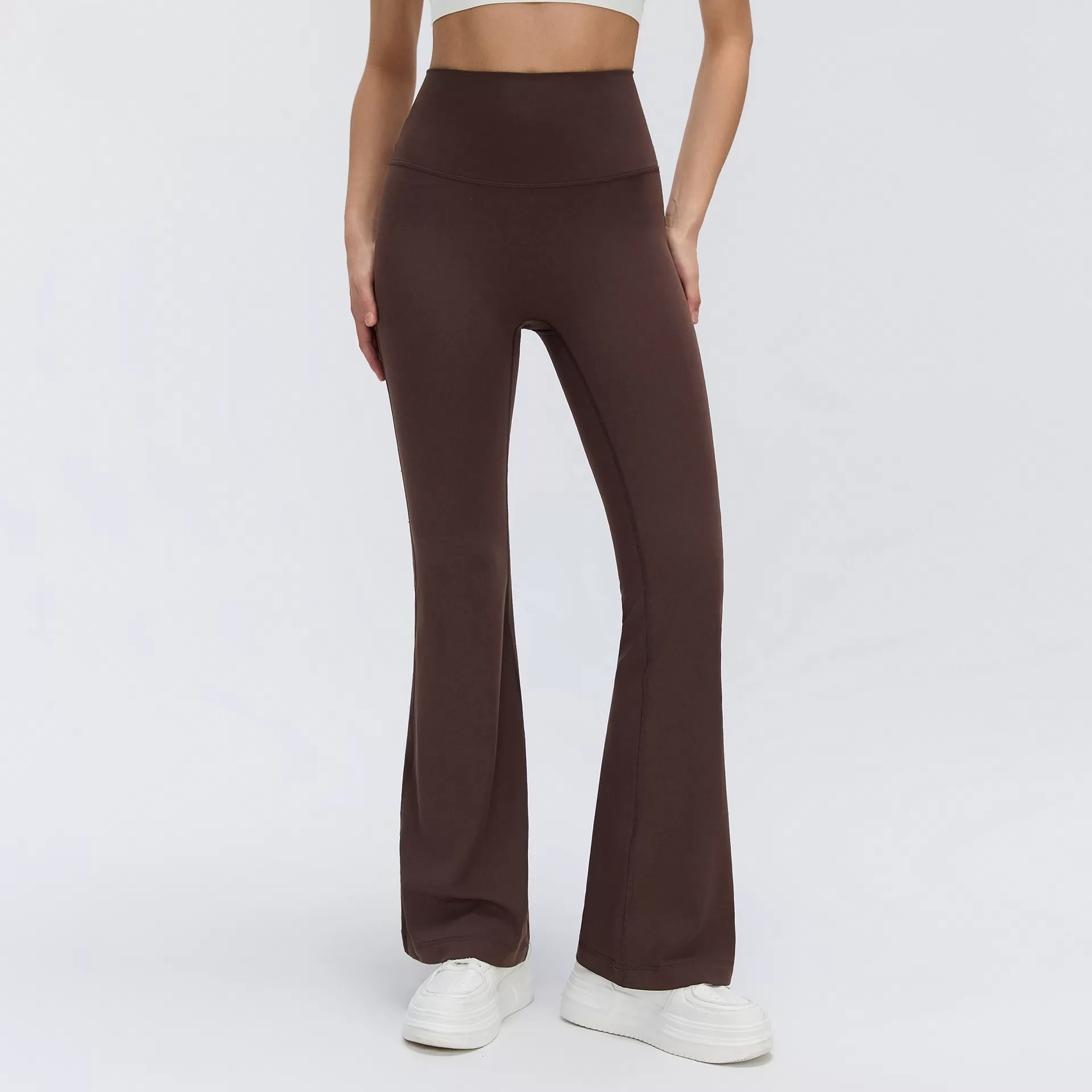 New Yoga Bell-bottom Pants Women's Yoga High-waist Fitness Pants Casual Wearing Tight Yoga Pants FGBD26017