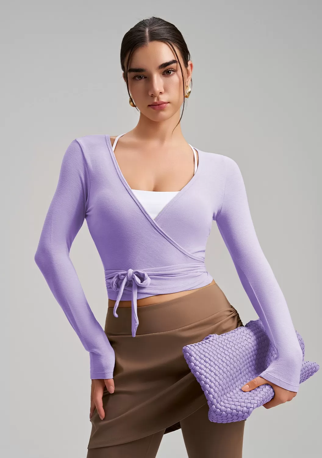 Taro long sleeves tops