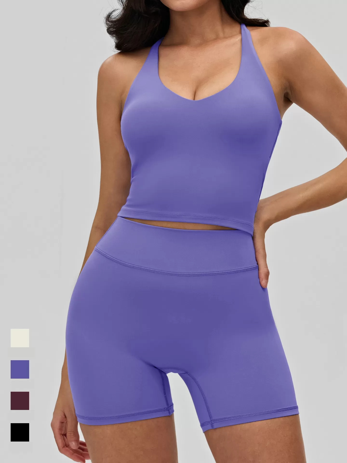 Sports Clothing 2 Piece Workout Set Pilates Yoga Active Wears Women's Gym Wear  Gym Set Fitness Woman FGBDWB516207+DWS516206