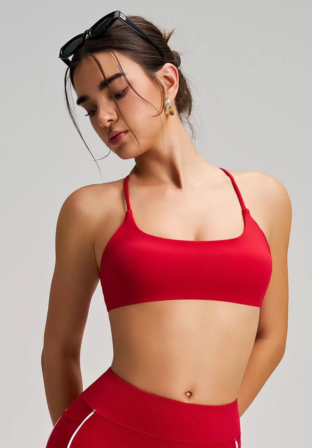 Red bra