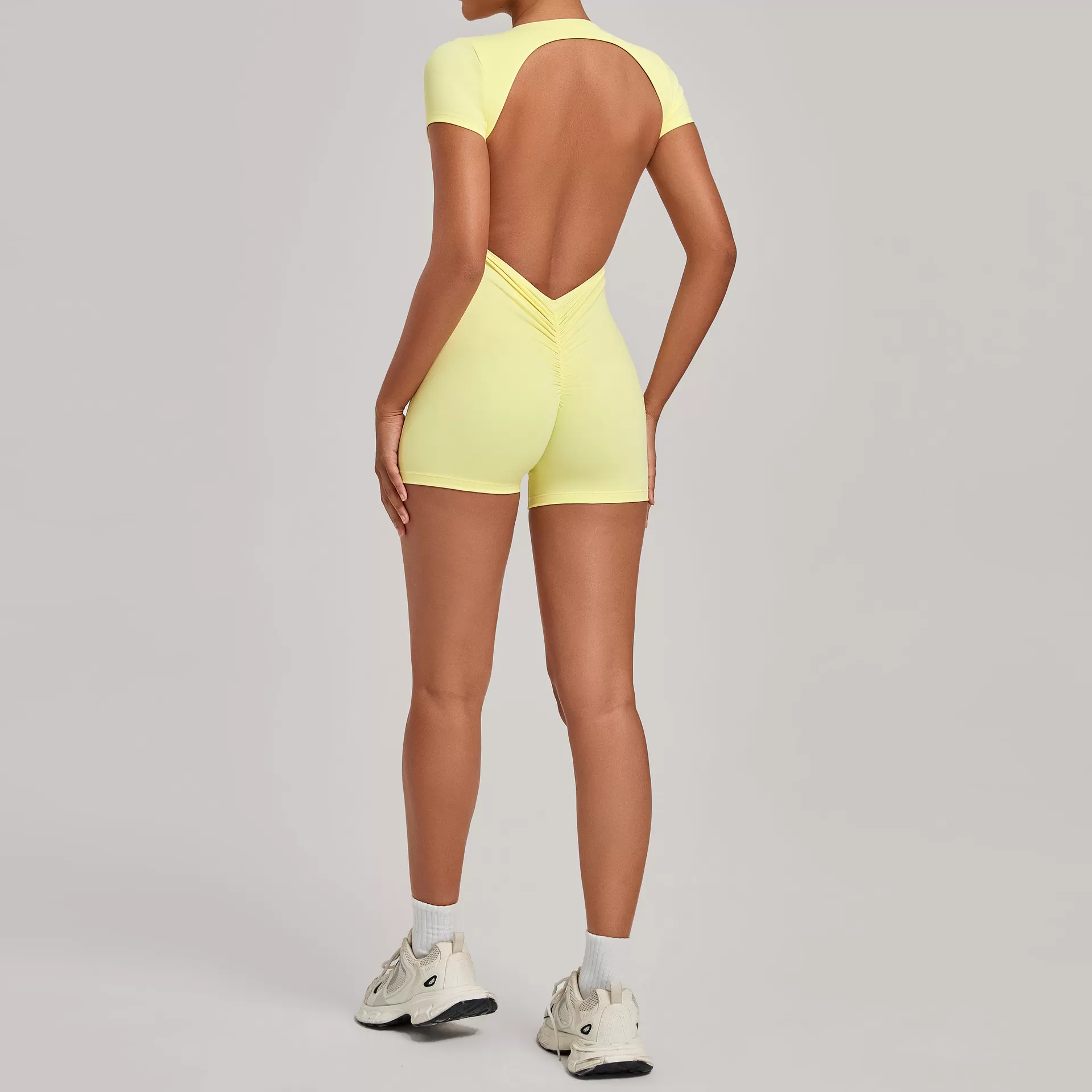 Women's Workout Quick Dry Yoga Leggings Jumpsuits Gym Fitness One Piece Yoga Jumpsuit Women FGB12142