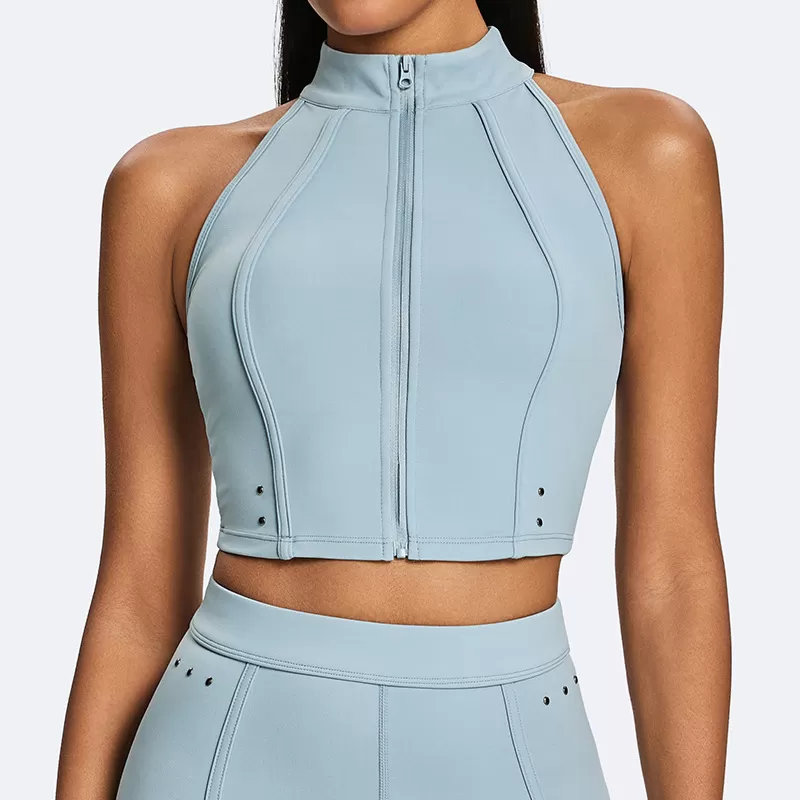 Women Gym Apparel Yoga Suit Tank Crop Top and Leggings Sets Summer Activewear Training Wear Ladies Gym Fitness Clothes FGBKD245WCB305+KD245WCL910