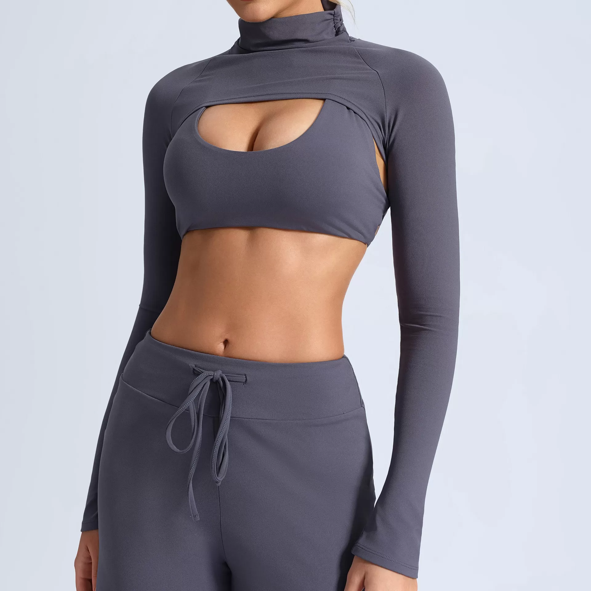 Workout Sets for Women 3 Piece Yoga Outfits Breathable High Waisted Yoga Sets FGBYWX3535+YCX3515+YCK3673