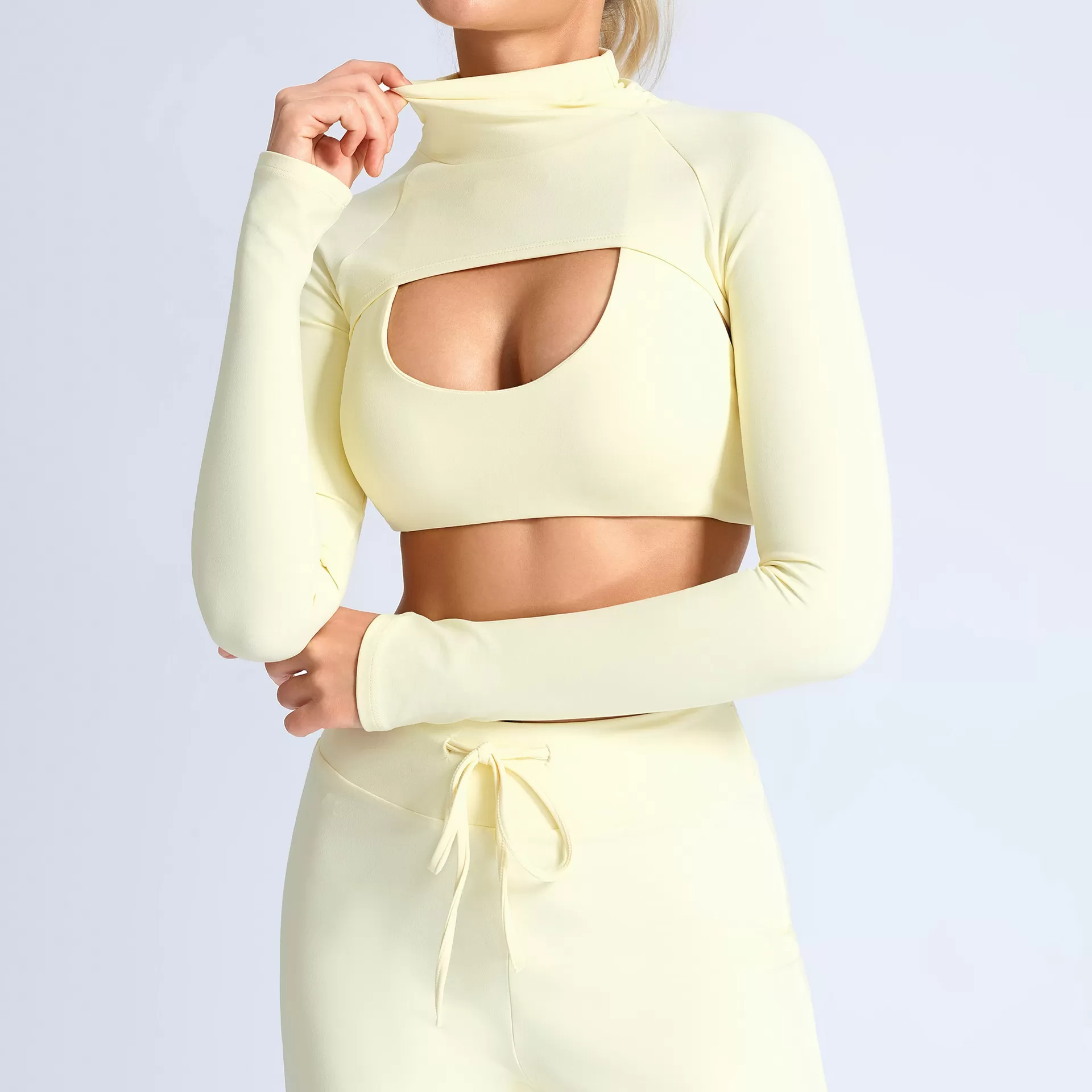 Workout Sets for Women 3 Piece Yoga Outfits Breathable High Waisted Yoga Sets FGBYWX3535+YCX3515+YCK3673