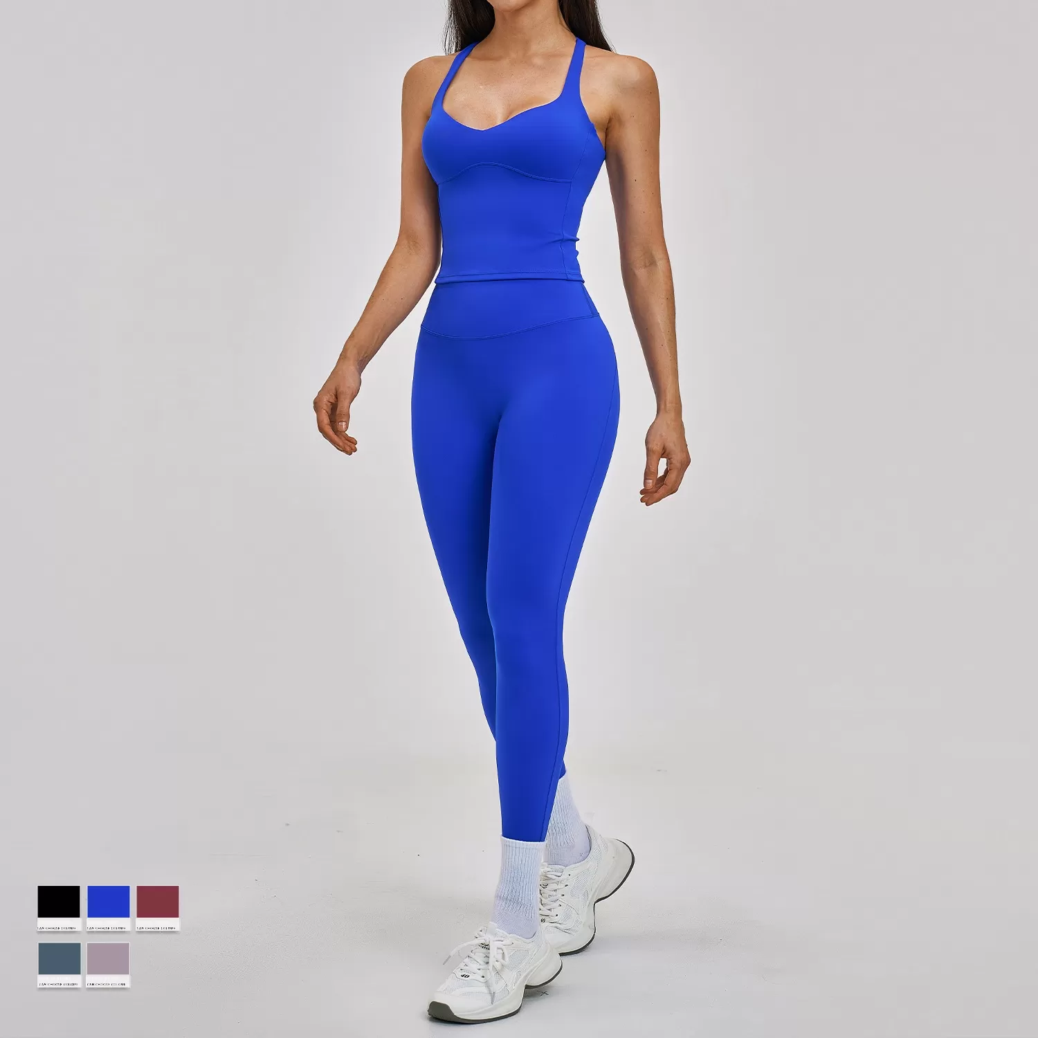 Women Yoga Sets Fitness Sportswear Bra Workout Gym Yoga Sport Bra and Legging Yoga Pants Set FGBTZ2546