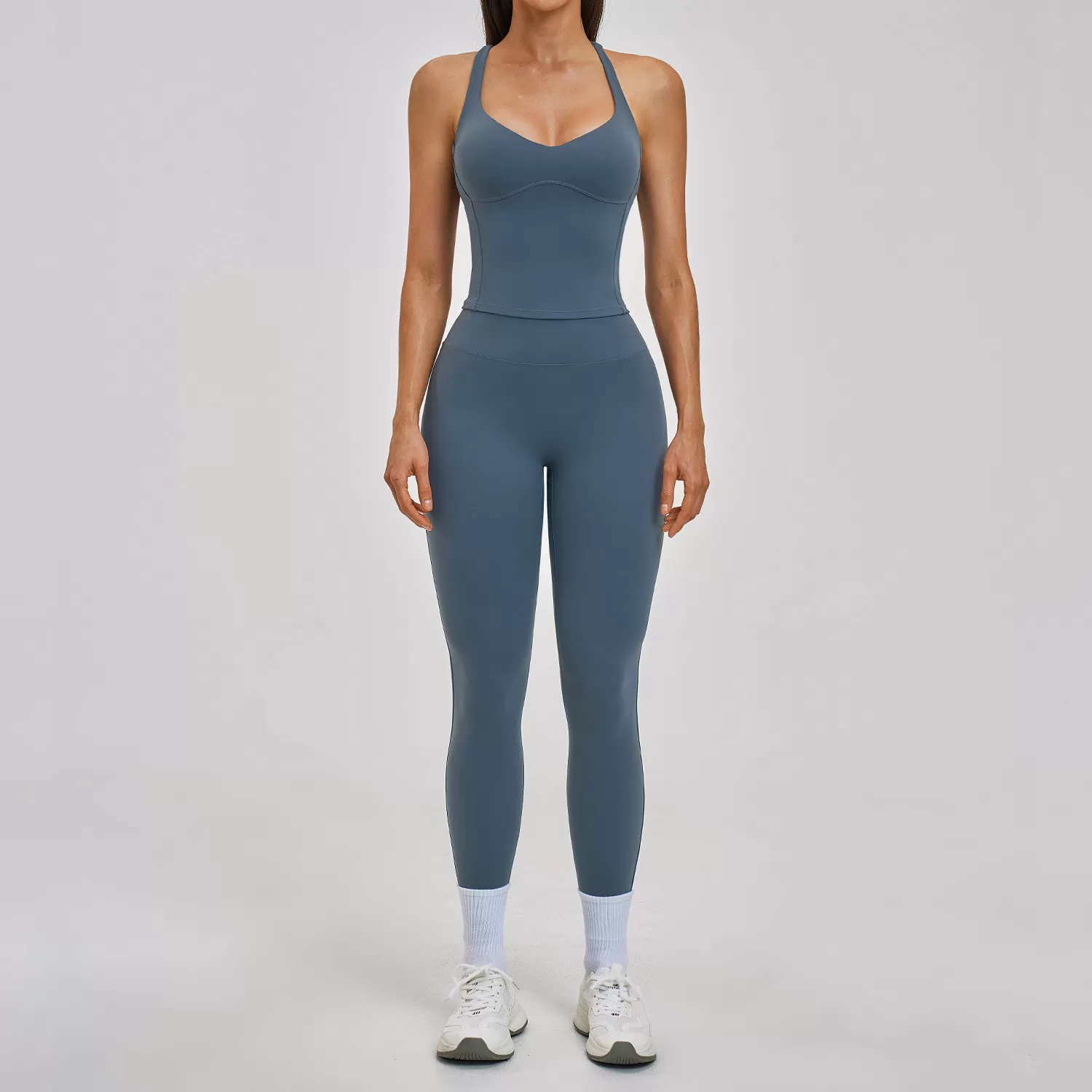 Women Yoga Sets Fitness Sportswear Bra Workout Gym Yoga Sport Bra and Legging Yoga Pants Set FGBTZ2546