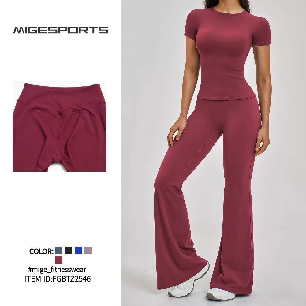 Yoga Set Women Custom New Quality Yoga Set Good Quality Fitness Wear Women Yoga Set FGBTZ2546