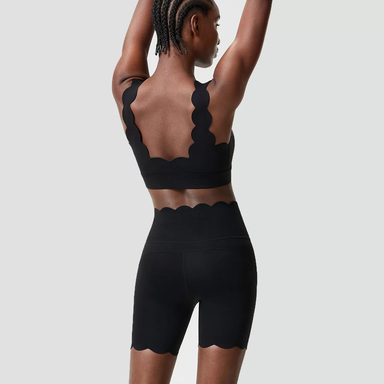 New Style Yoga Set Women Sports High Waist Fitness Workout Gym Sets FGBYB604+LPH456