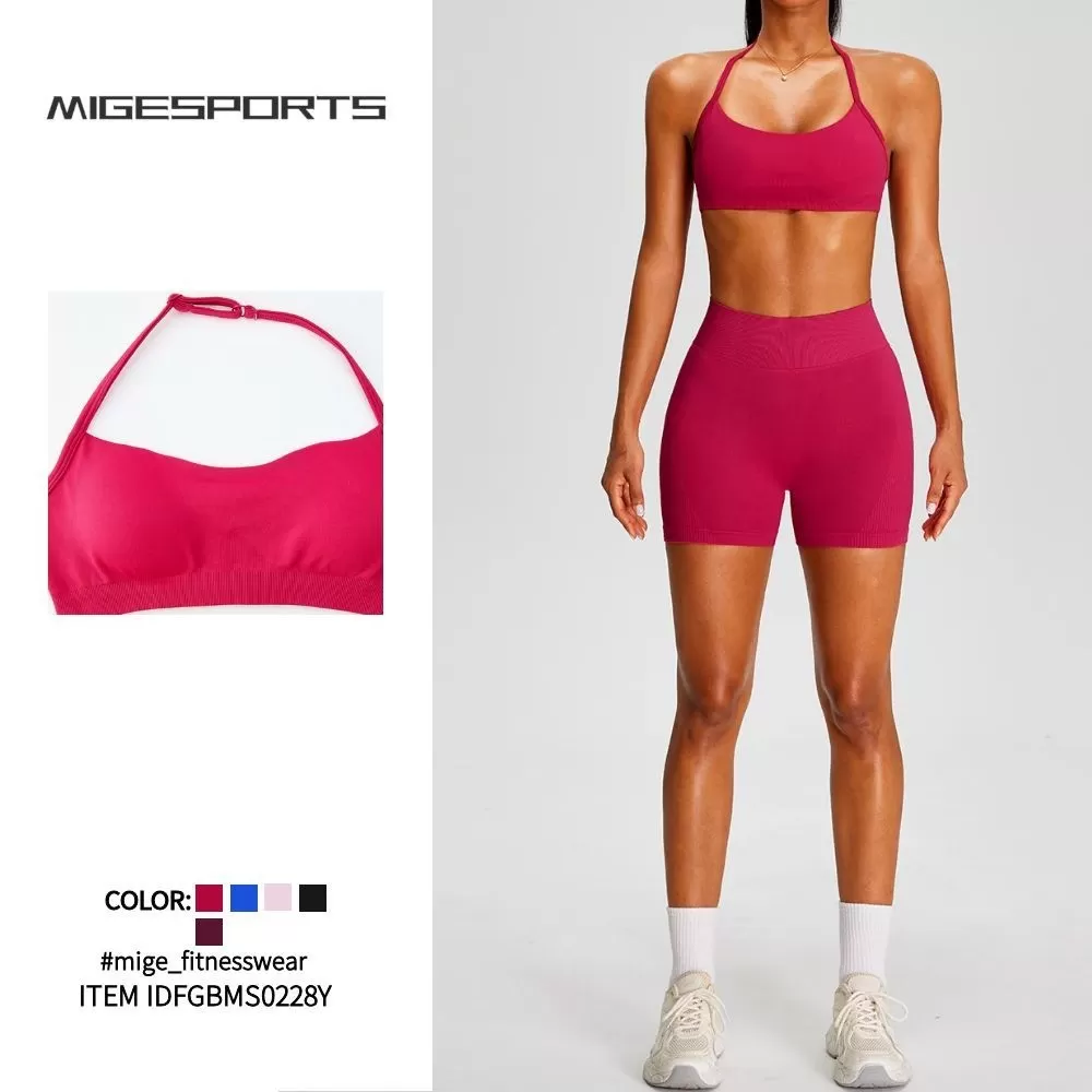 Gym Sportswear Yoga Clothing SuitTight Workout Fitness Clothes Sports Yoga Set FGBMS0228Y