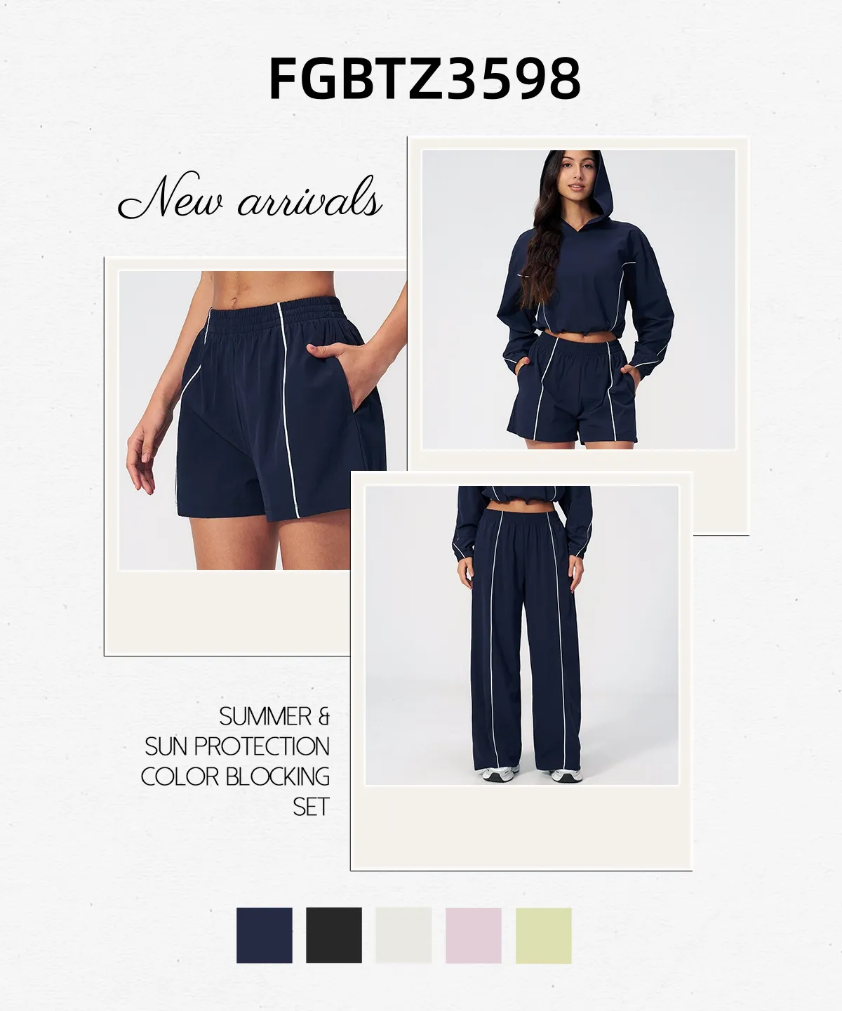 New Arrival: FGBTZ3598 Sun Protection 3-Piece Set