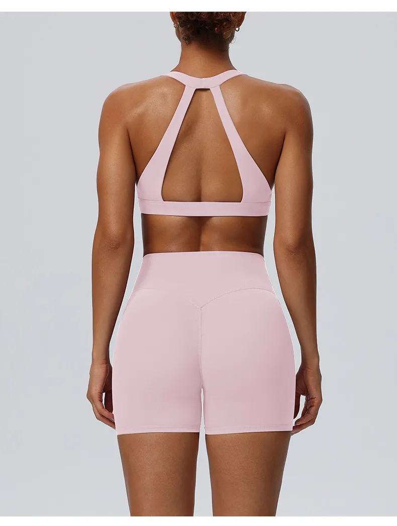 High Quality Sports Outfit Active Yoga Wear Workout Sportswear Gym Fitness Sets for Women FGB62724+62426