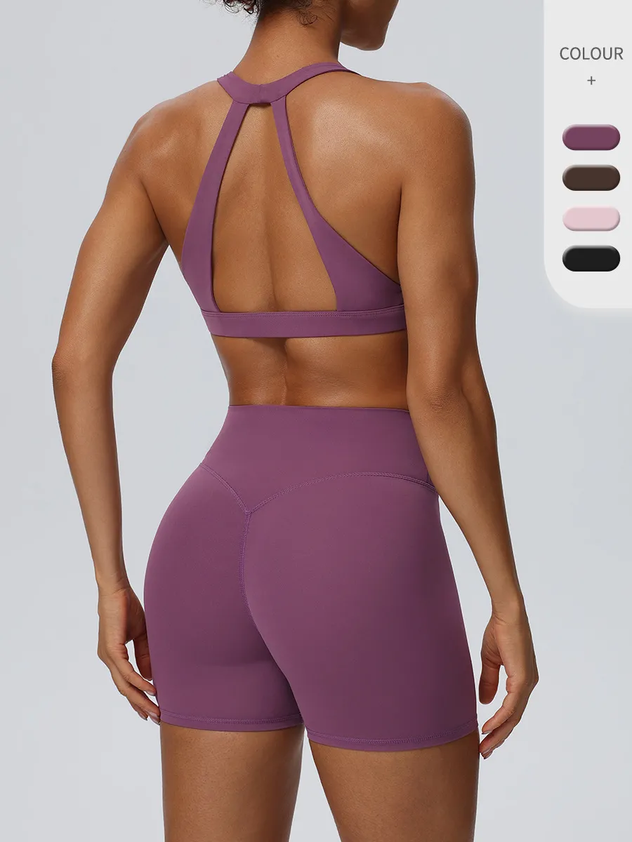 High Quality Sports Outfit Active Yoga Wear Workout Sportswear Gym Fitness Sets for Women FGB62724+62426