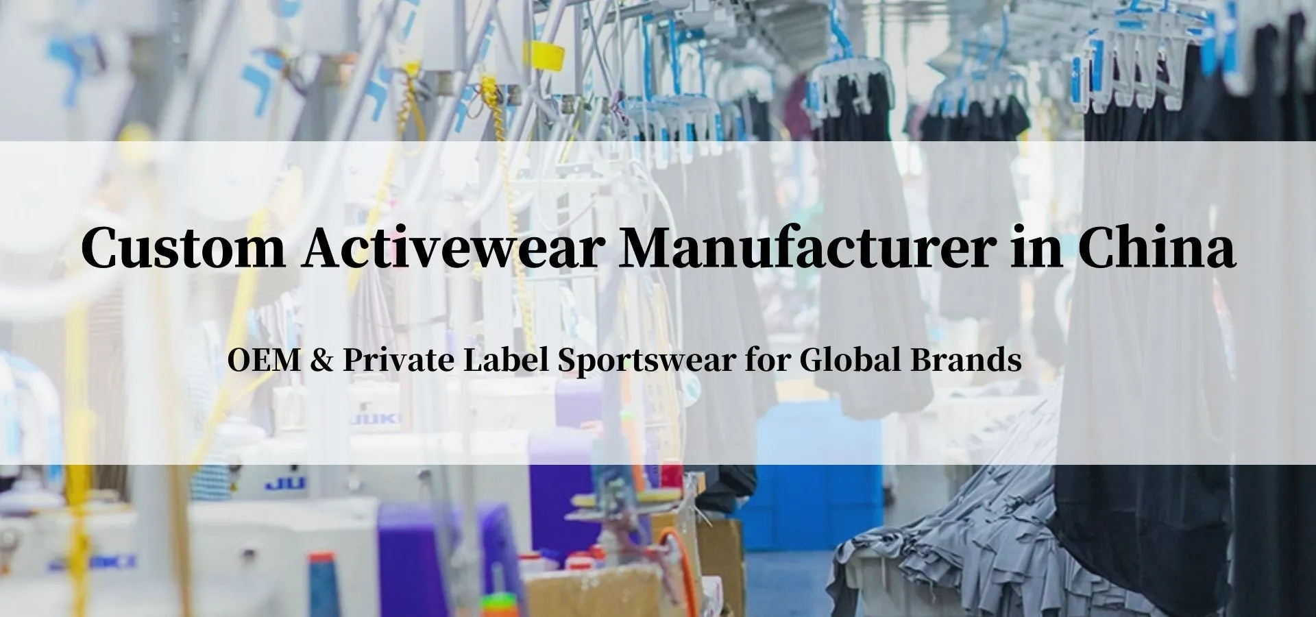Custom Activewear Manufacturer in China | OEM Gym & Yoga Wear Supplier - MIGE Sports