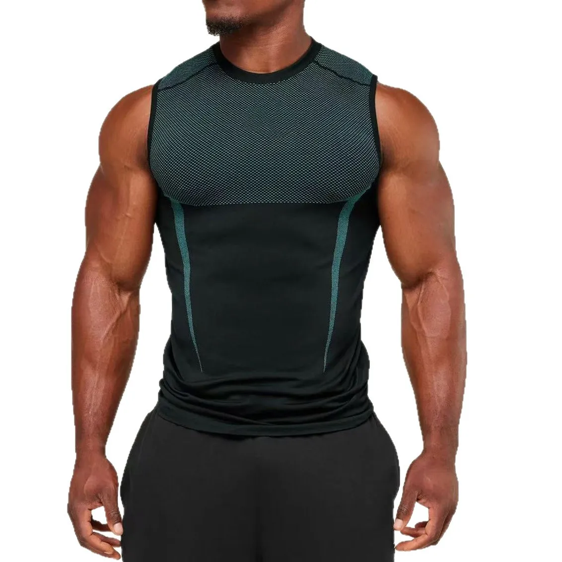 Men's Sports Vest Gym Fitness Wear Workout Tank Tops Athletic Training T-Shirts Breathable Bodybuilding Sleeveless Shirts EFGBFY-SX-BX10
