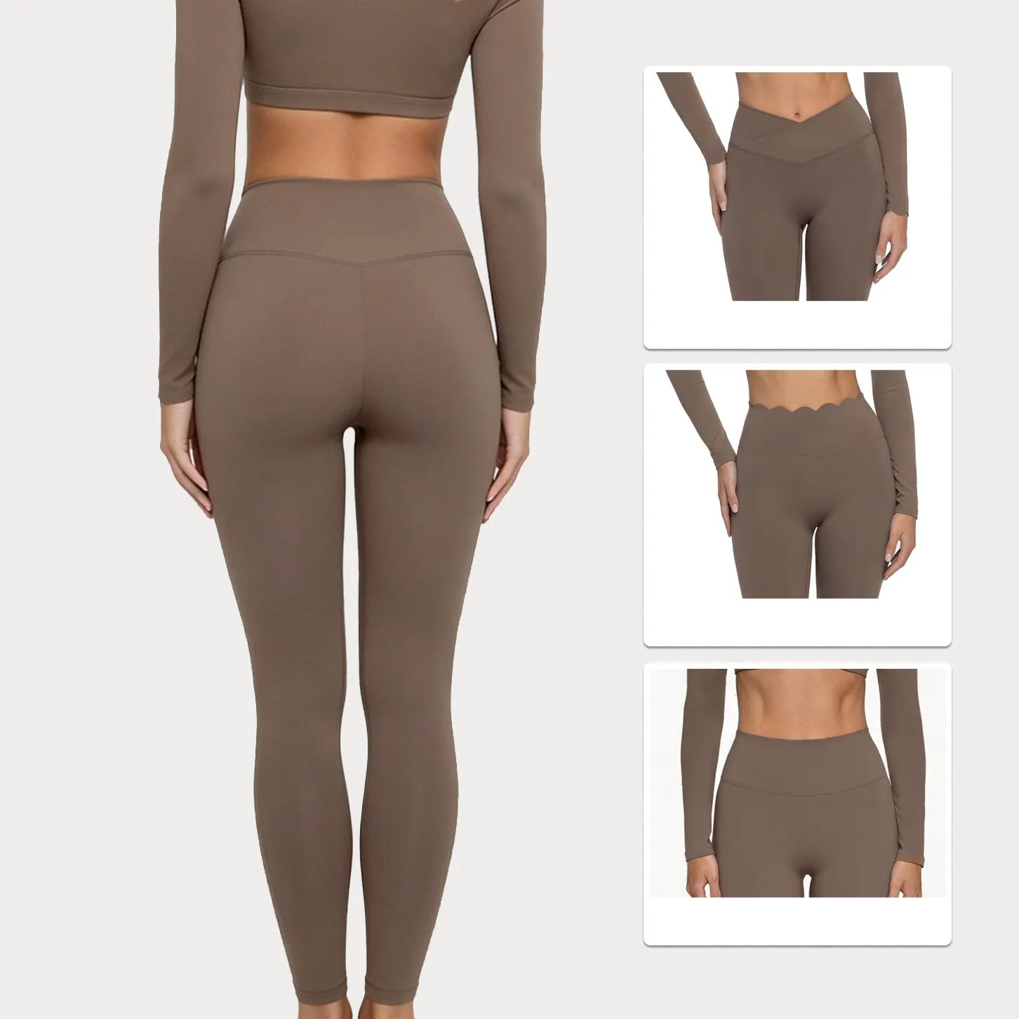 Womens Gym Leggings Sports Fitness Yoga Leggings on Stretch Yoga Pants Leggings Yoga FGB20240901