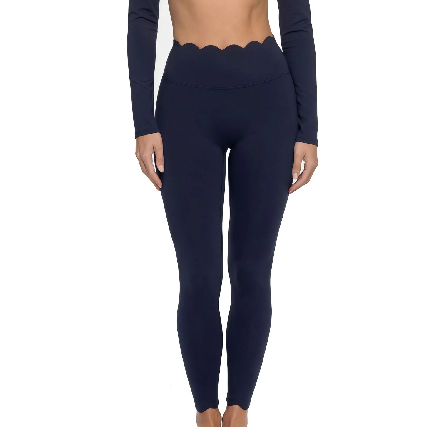 Midnight blue leggings-1