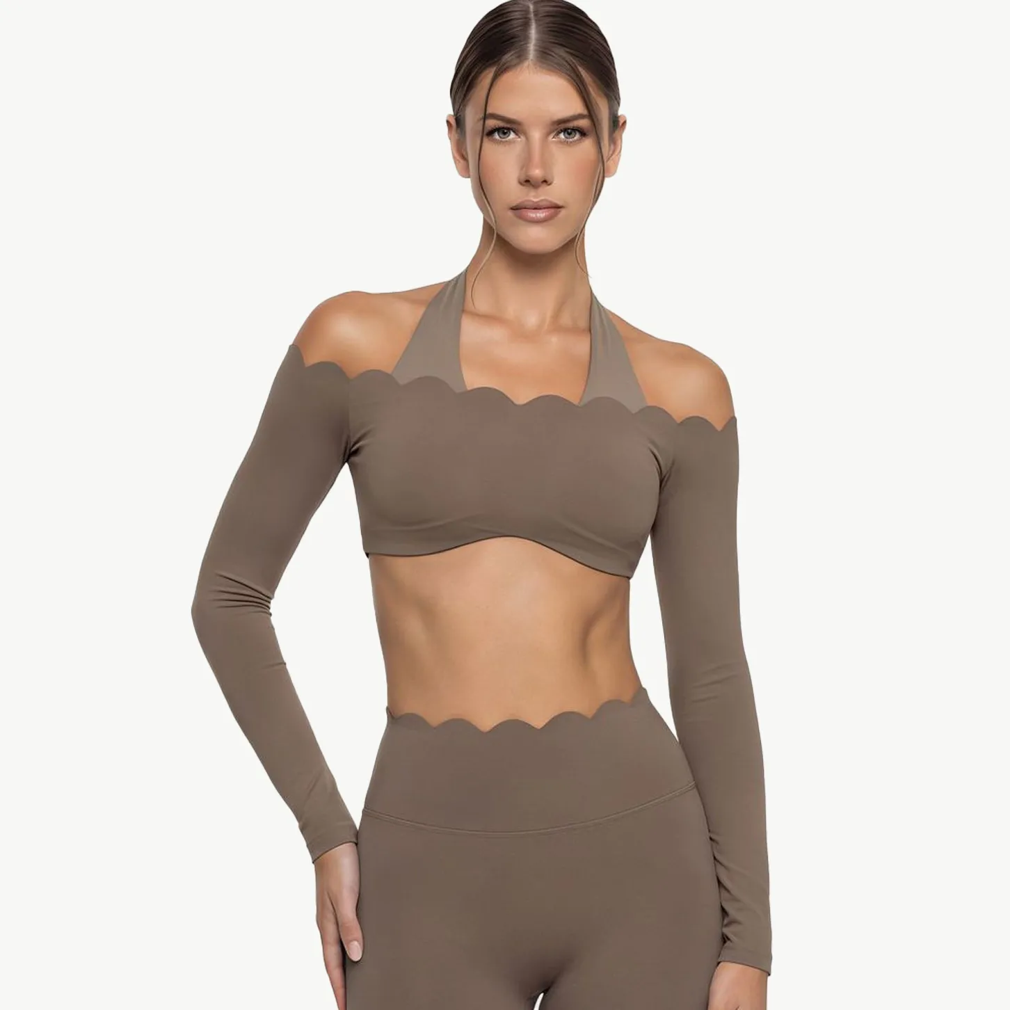 Brown tops