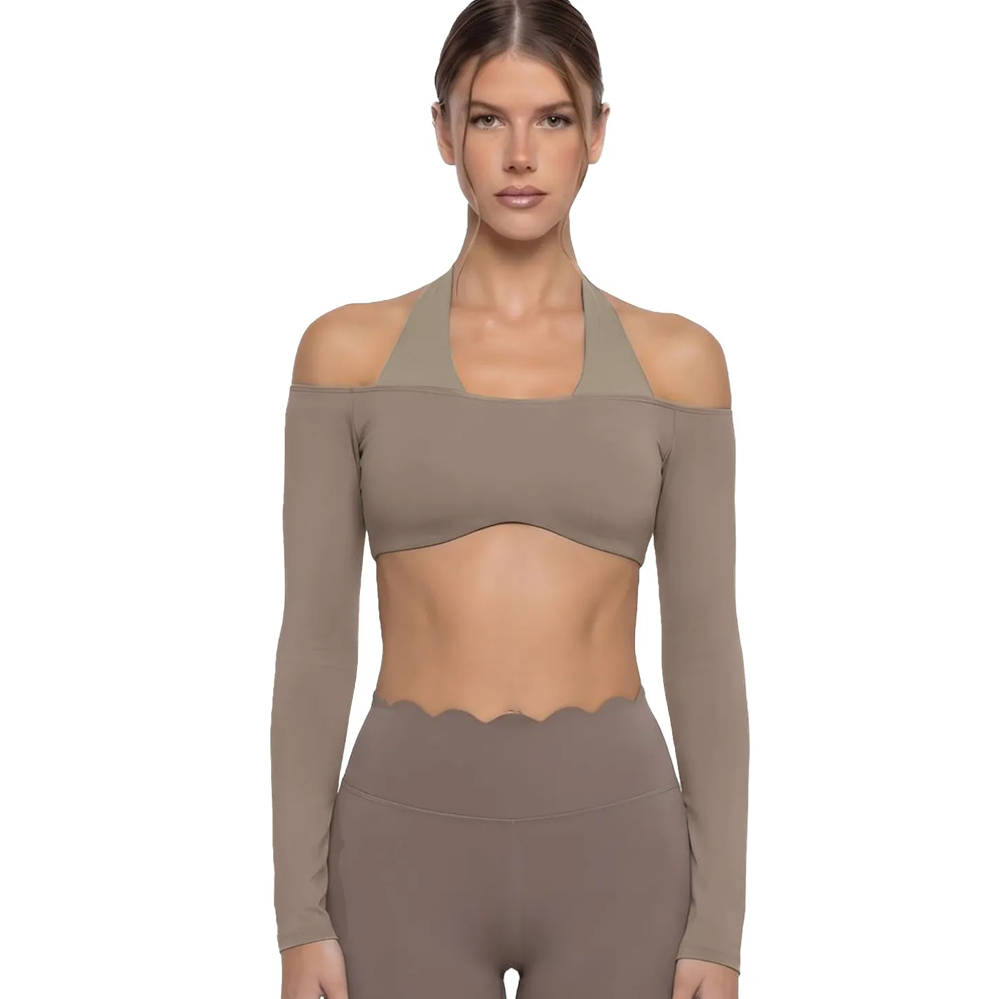 Brown tops