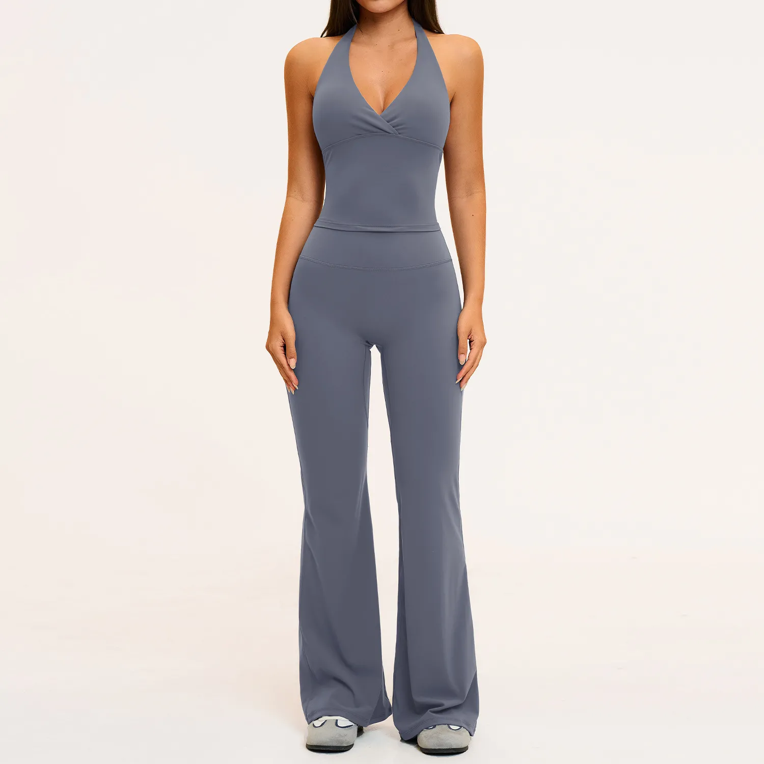 Wholesale Fitness 6 Piece Women Gym Yoga Wear Set Workout Sports Suit Gym Fitness Yoga Set Custom logo FGBTZ4208