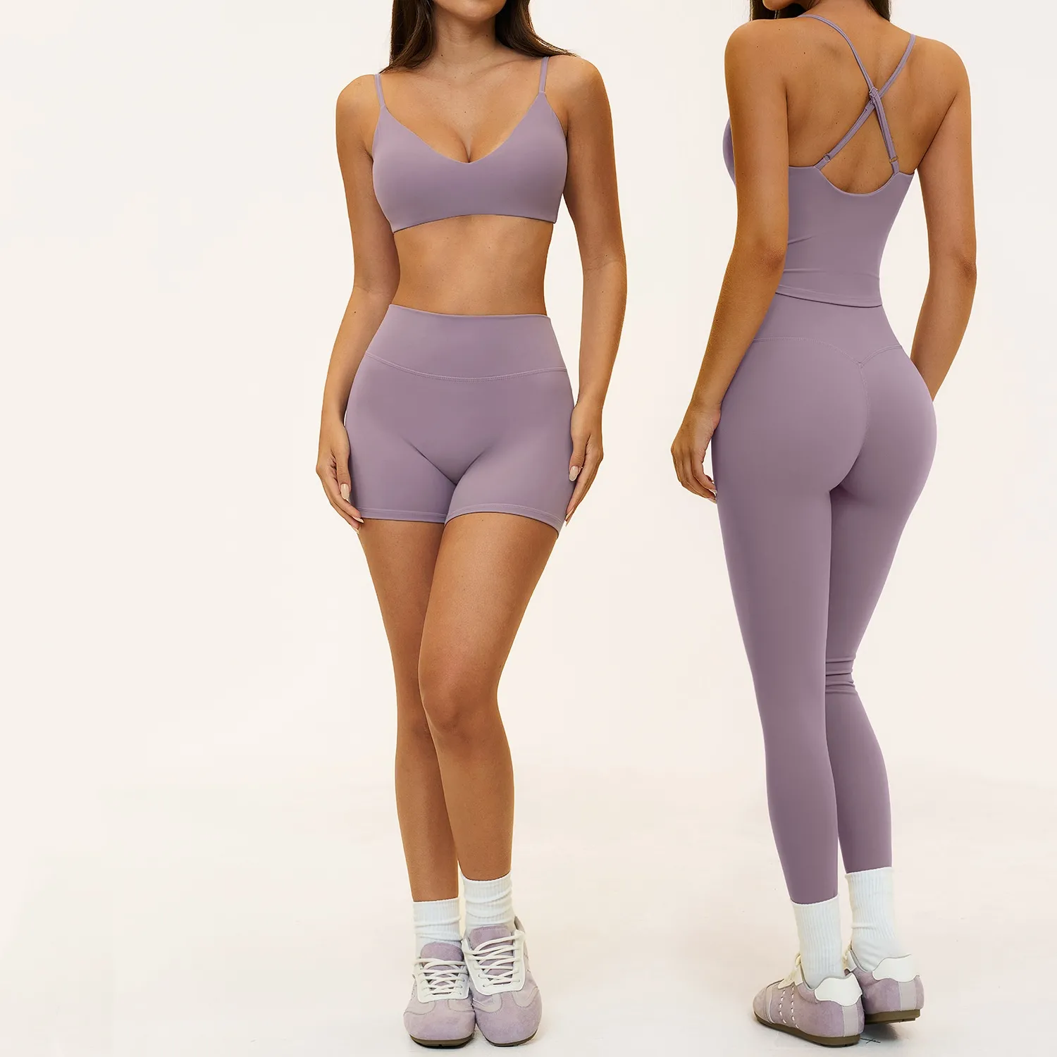 7 Piece Yoga Set Comfortable Elastic Gym Set Workout Clothes Yoga Set for Women FGBTZ9616