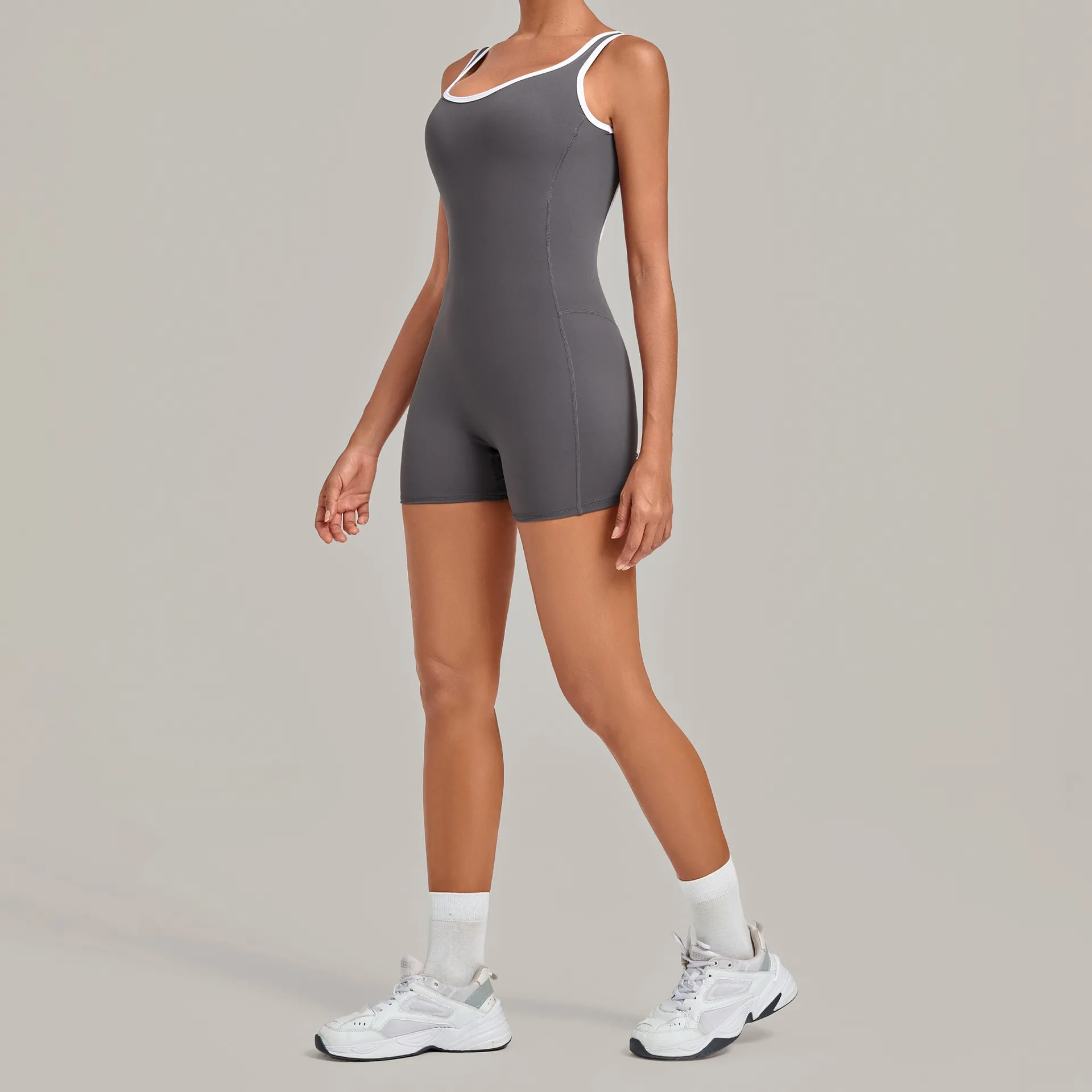 Sports Jumpsuit for Women Yoga Top Training Sports Shorts Bodysuit Jumpsuit Women FGB6377