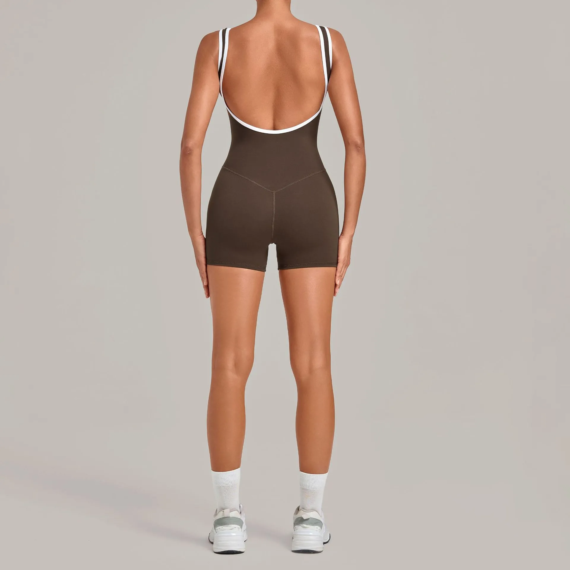 Sports Jumpsuit for Women Yoga Top Training Sports Shorts Bodysuit Jumpsuit Women FGB6377