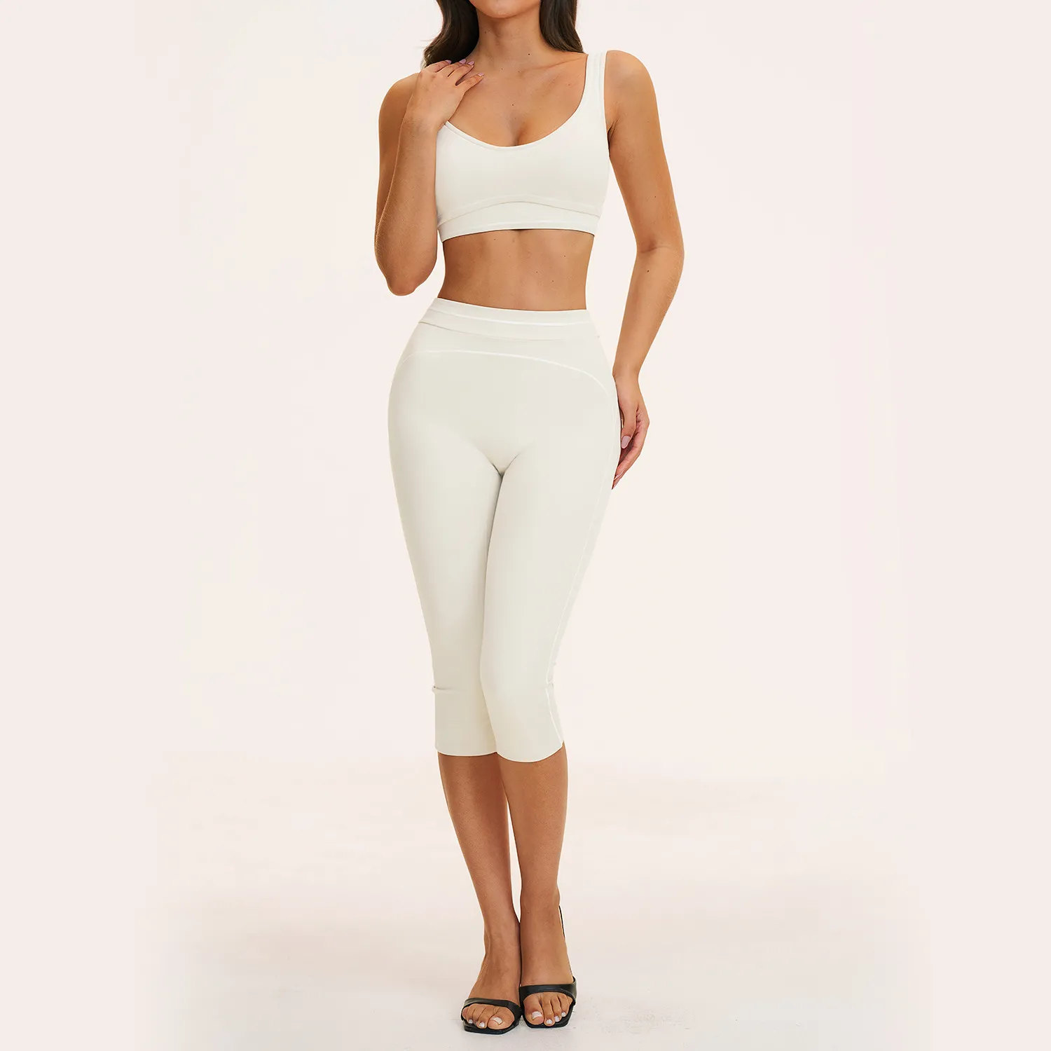 Oat bra+3/4 length leggings