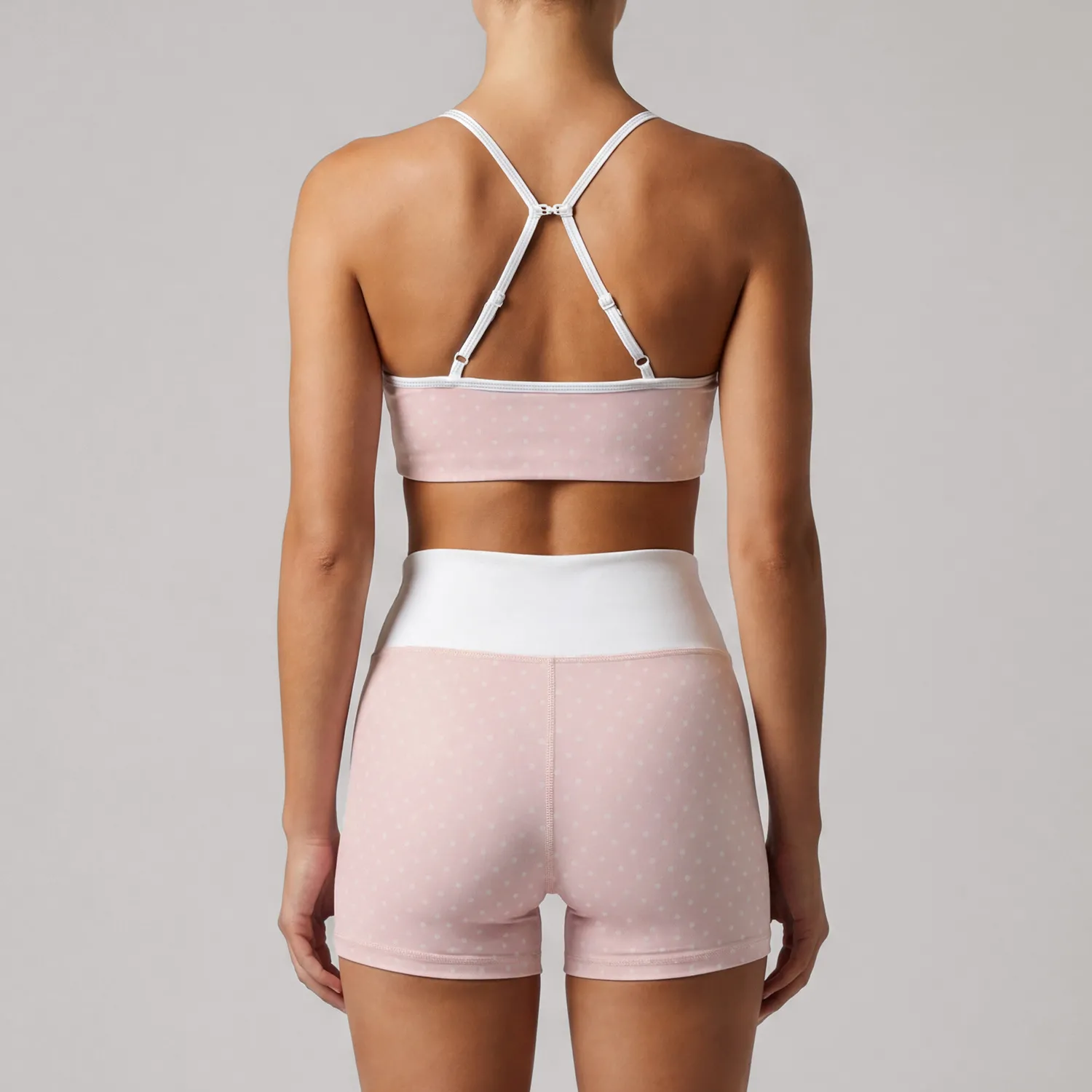 Pink bra+shorts