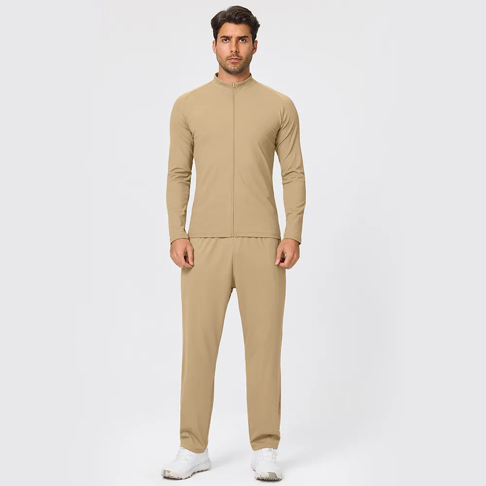 Khaki jackets+pants