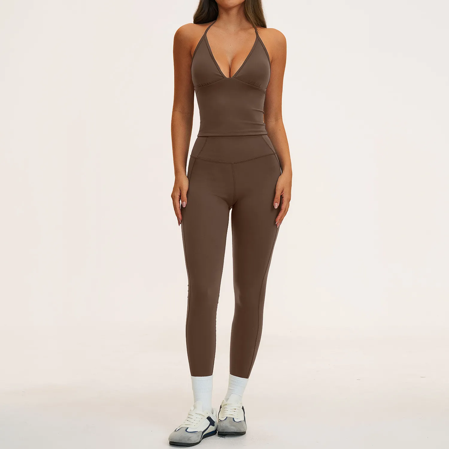 Chocolate singlets+leggings