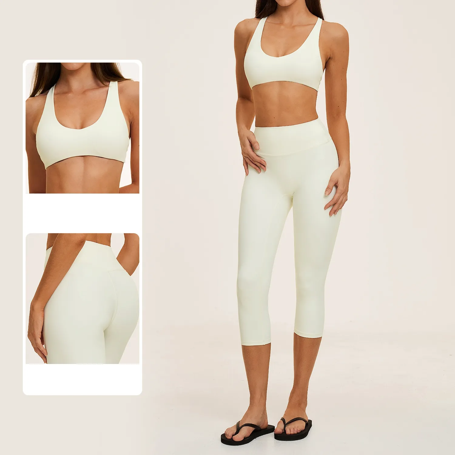 6 Pc Matching Women Active Wear Sets High Quality Gym Clothing Long Sleeve Jacket Spandex Top and Leggings FGBTZ5529