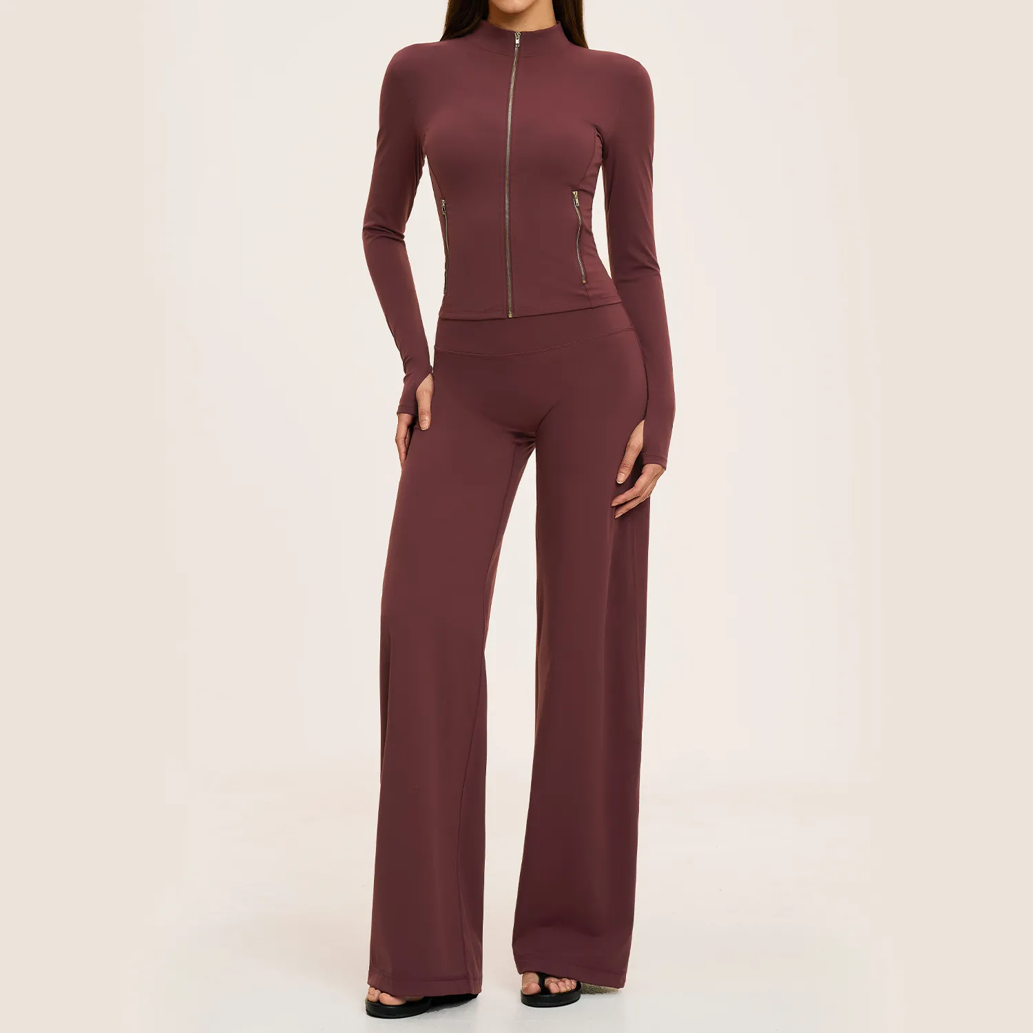 Wine  jackets+pants