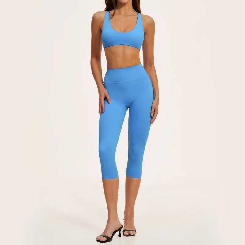 6 Pc Matching Women Active Wear Sets High Quality Gym Clothing Long Sleeve Jacket Spandex Top and Leggings FGBTZ5529