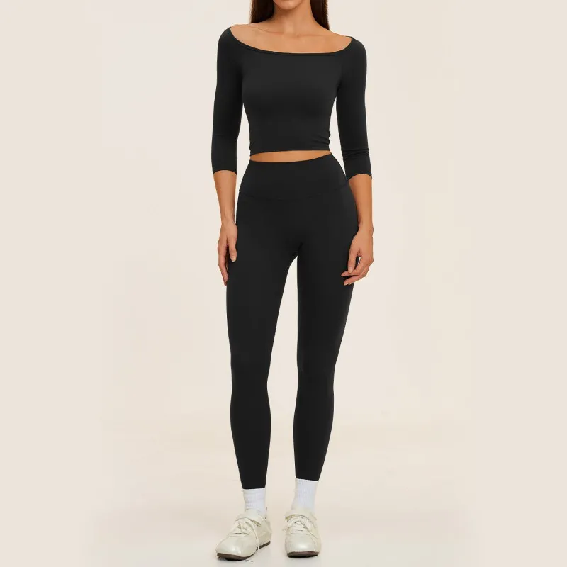 6 Pc Matching Women Active Wear Sets High Quality Gym Clothing Long Sleeve Jacket Spandex Top and Leggings FGBTZ5529