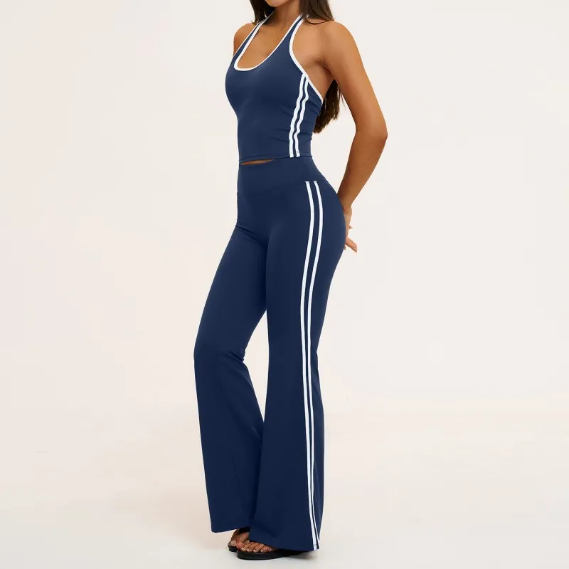 New Sportswear Women's Yoga Set Gym Workout Yoga Sets High Quality Quick-drying Fitness Yoga Set FGBTZ4506