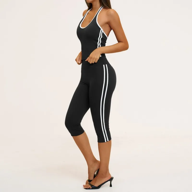 New Sportswear Women's Yoga Set Gym Workout Yoga Sets High Quality Quick-drying Fitness Yoga Set FGBTZ4506
