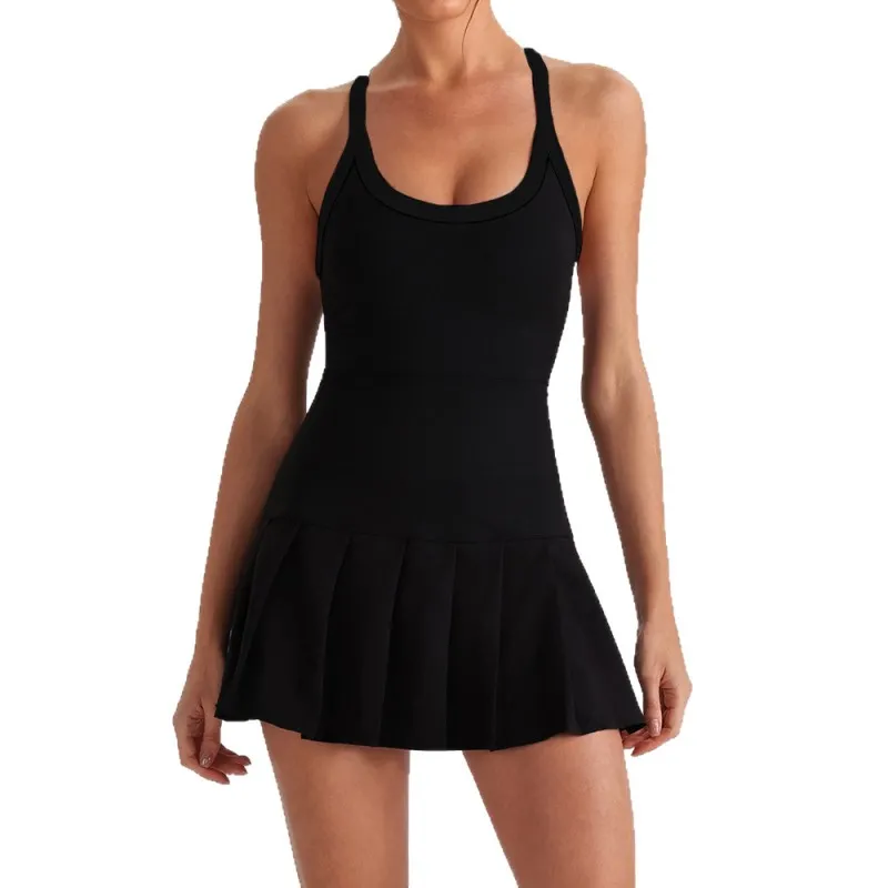 Breathable Outdoor Sports Tennis Skirts for Running Yoga & Fitness for Women FGBYW1029L