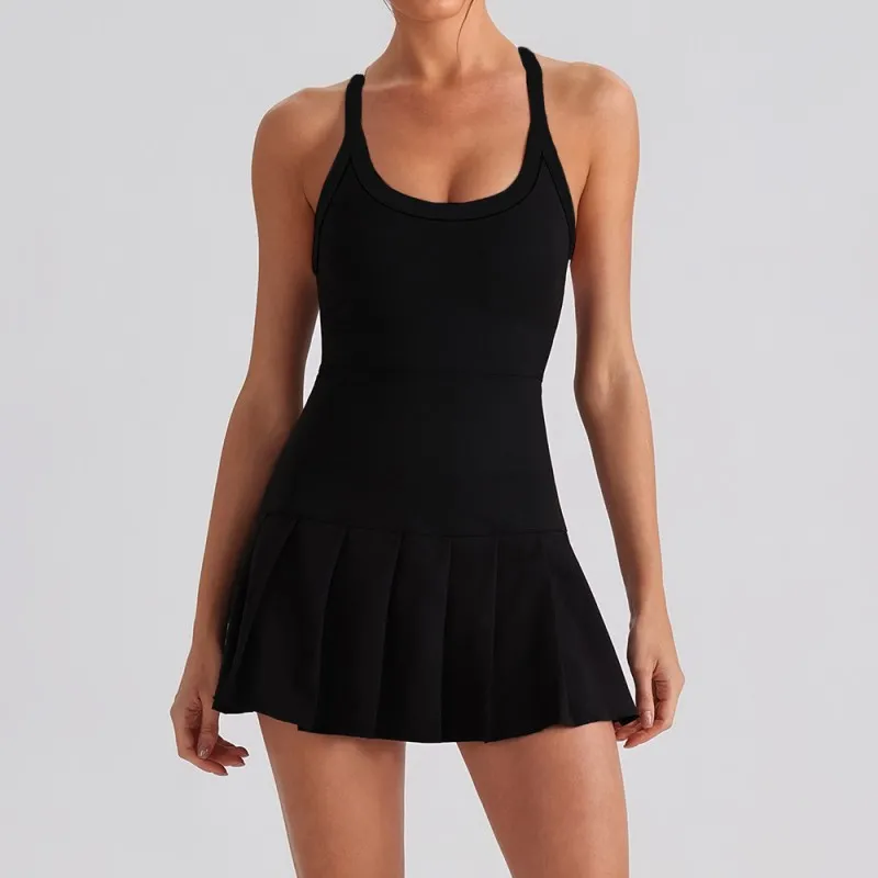 Breathable Outdoor Sports Tennis Skirts for Running Yoga & Fitness for Women FGBYW1029L