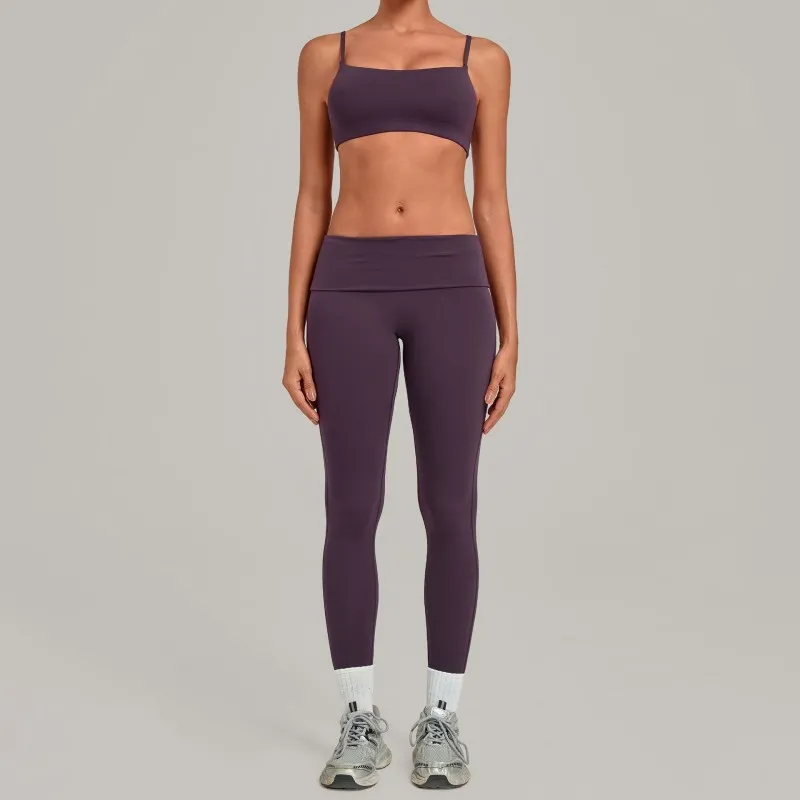 Grape bra+leggings