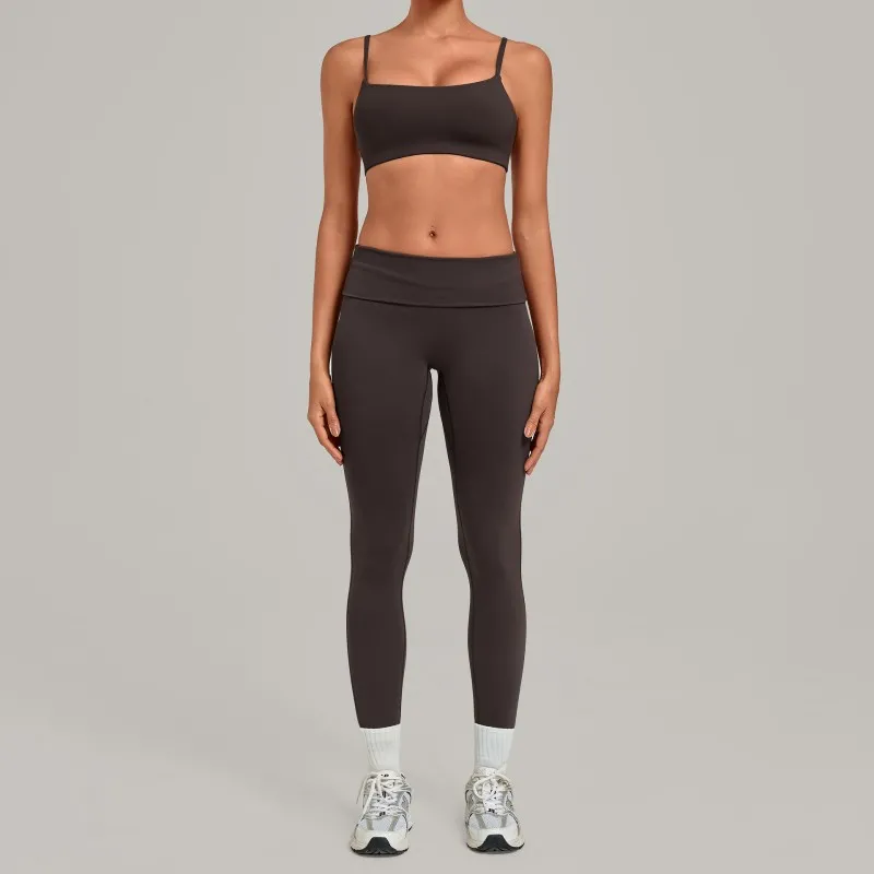 Coffee bra+leggings