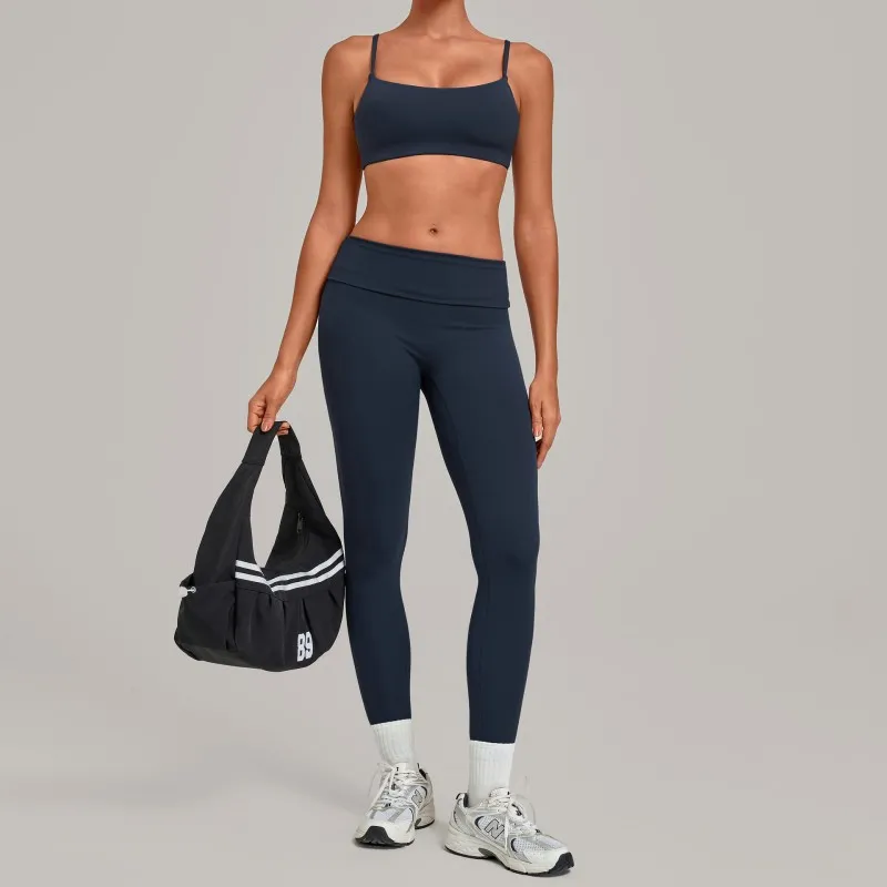 Navy bra+leggings