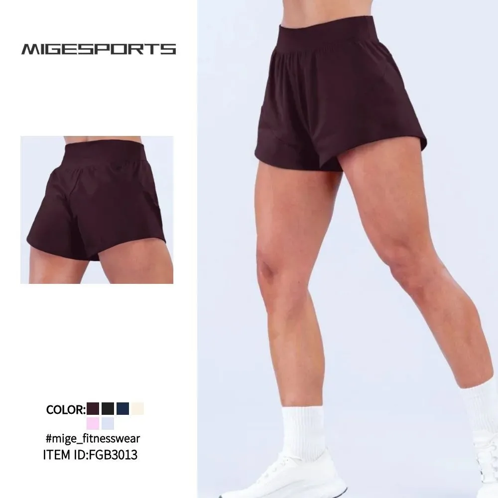 Yoga Shorts No Pocket Women Yoga Shorts Solid Women Yoga Shorts FGBRXW3013