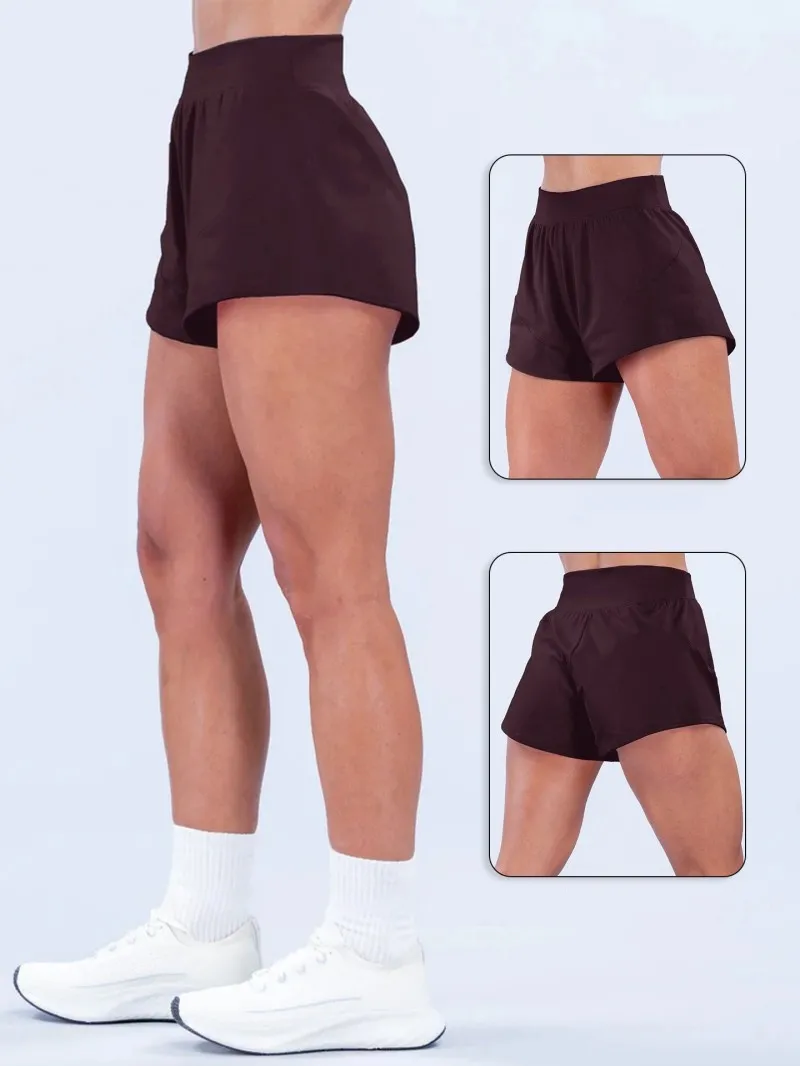 Yoga Shorts No Pocket Women Yoga Shorts Solid Women Yoga Shorts FGBRXW3013