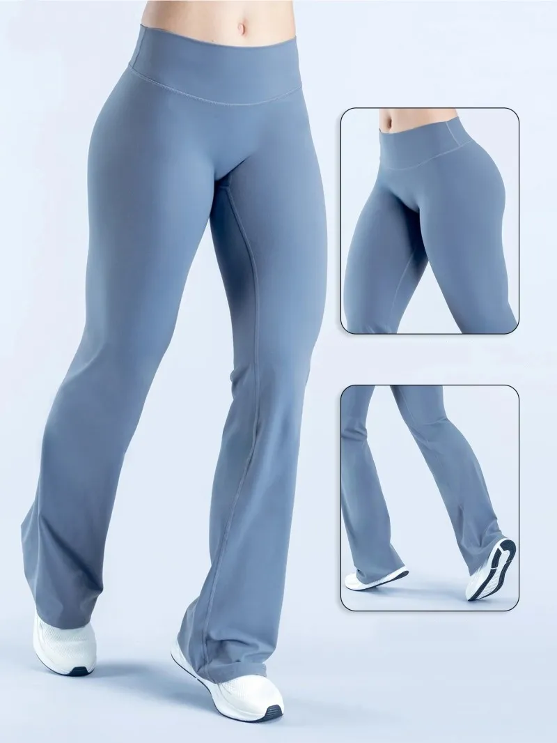 Yoga Pants Control Butt Lifting Bootcut Leggings Elastic Wide Leg Fitness Sports Yoga Pants FGBRXW3013