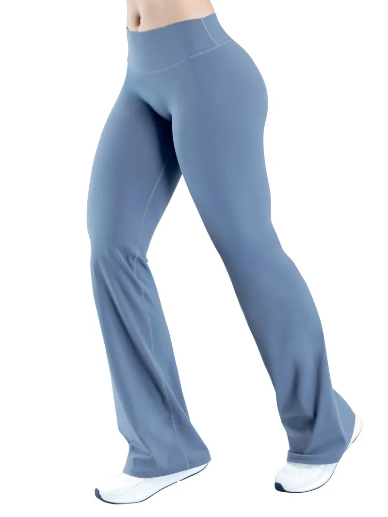 Yoga Pants Control Butt Lifting Bootcut Leggings Elastic Wide Leg Fitness Sports Yoga Pants FGBRXW3013
