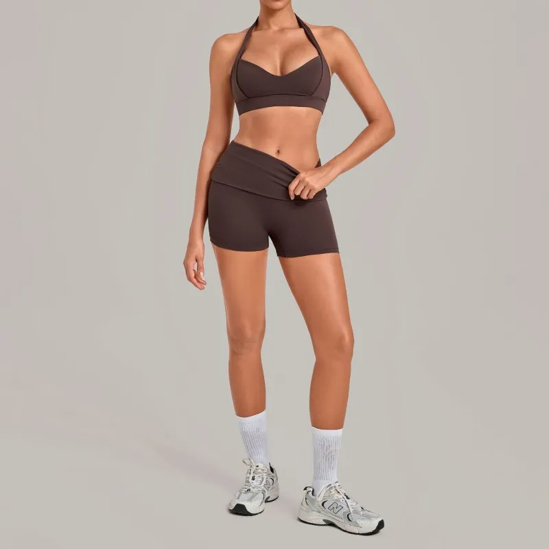Coffee bra+shorts