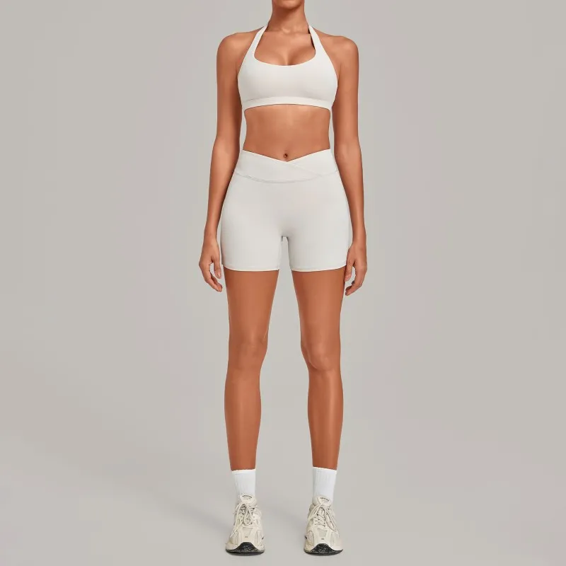Off white bra+shorts