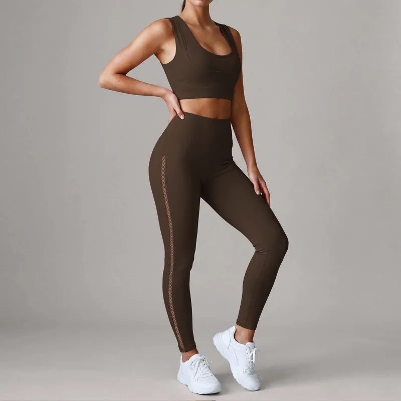 Yoga Set for Training and Workout With Stretchable Fabric and Comfortable Design for Gym Fitness and Daily Activities FGBLD2678