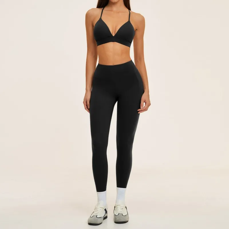 Solid Color 7 Pieces Sexy Sports Wear Fitness Gym Yoga Set Women Workout Clothing Sets for Women FGBTZ8793